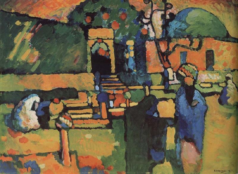 Wassily Kandinsky Arab Cemetery